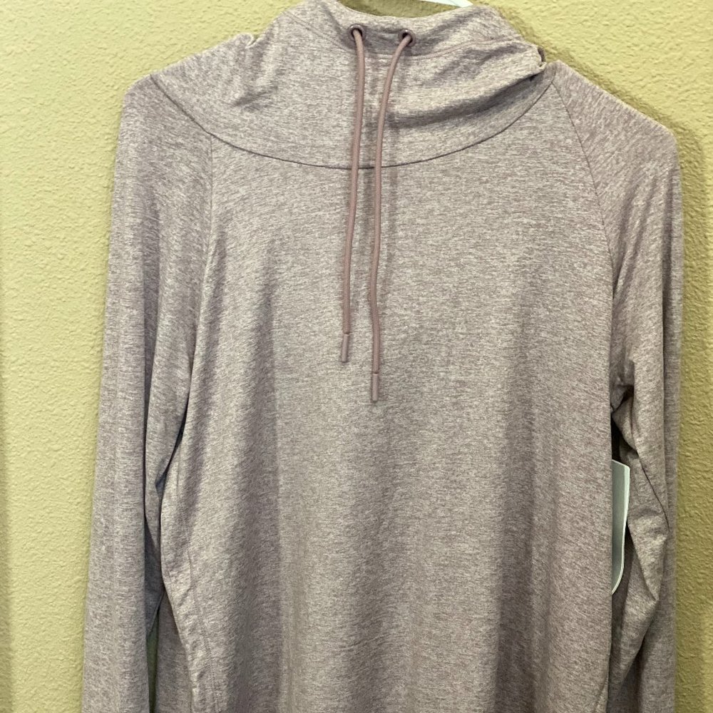 Athleta Light Purple Uptempo Hoodie Sweatshirt